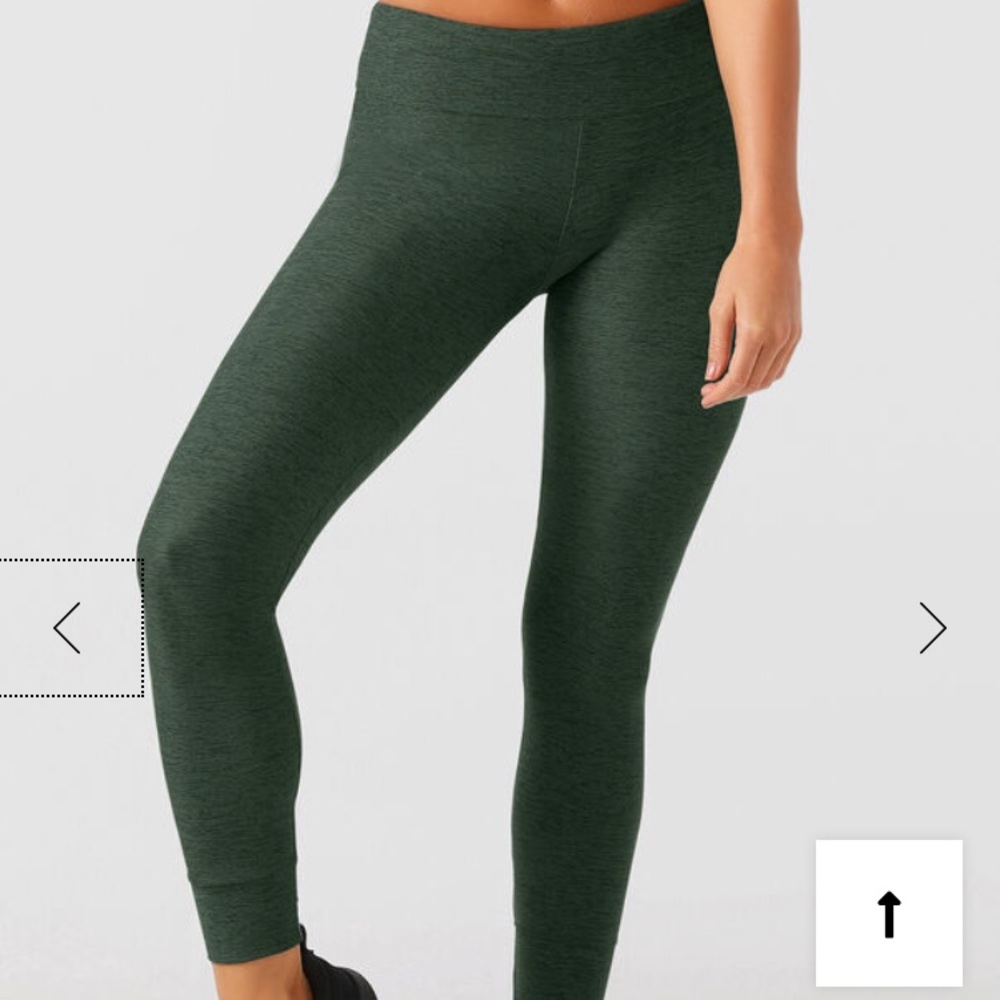 Lorna Jane Green multi Legging - ankle biter